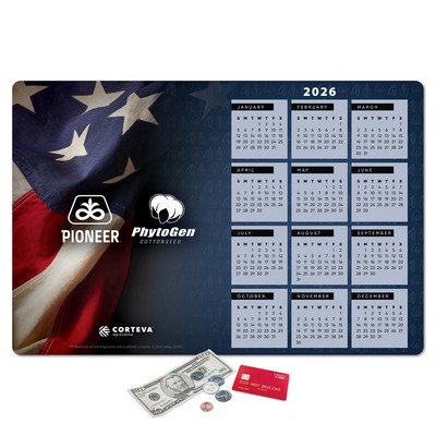 Origin'L Fabric® Heavy Duty Fabric Calendar Counter Mat-12"x18"x1/16"